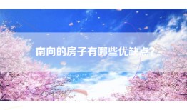 南向的房子有哪些优缺点？